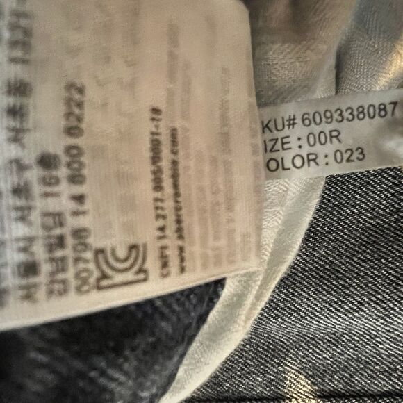 Womens ABERCROMBIE & FITCH Dark Wash Skinny Slim Low Rise Jeans 00 24” Floral - Picture 10 of 16